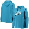 Women's Fanatics Branded Blue Carolina Panthers Plus Size First Contact Raglan Pullover Hoodie -Metaverse shop unnamed file 18625