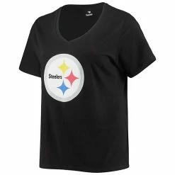 Women's Fanatics Branded Najee Harris Black Pittsburgh Steelers Plus Size Player Name & Number V-Neck T-Shirt 4 Women's Fanatics Branded Najee Harris Black Pittsburgh Steelers Plus Size Player Name & Number V-Neck T-Shirt -Metaverse shop unnamed file 18630