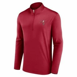 Men's Fanatics Branded Red Tampa Bay Buccaneers Underdog Quarter-Zip Jacket -Metaverse shop unnamed file 18716