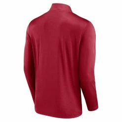 Men's Fanatics Branded Red Tampa Bay Buccaneers Underdog Quarter-Zip Jacket -Metaverse shop unnamed file 18717