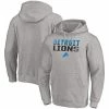 Men's Fanatics Branded Heathered Gray Detroit Lions Fade Out Pullover Hoodie -Metaverse shop unnamed file 18718