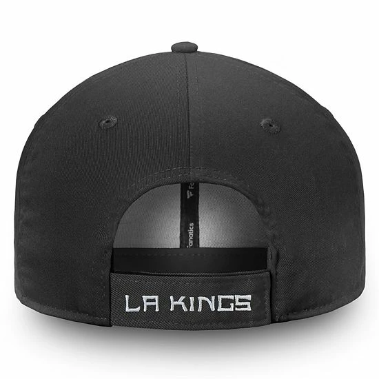 Men's Fanatics Branded Black Los Angeles Kings Core Adjustable Hat 7 Men's Fanatics Branded Black Los Angeles Kings Core Adjustable Hat - Image 5