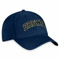 Men's Fanatics Branded Navy Milwaukee Brewers Core Flex Hat -Metaverse shop unnamed file 18778