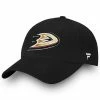 Men's Fanatics Branded Black Anaheim Ducks Core Adjustable Hat