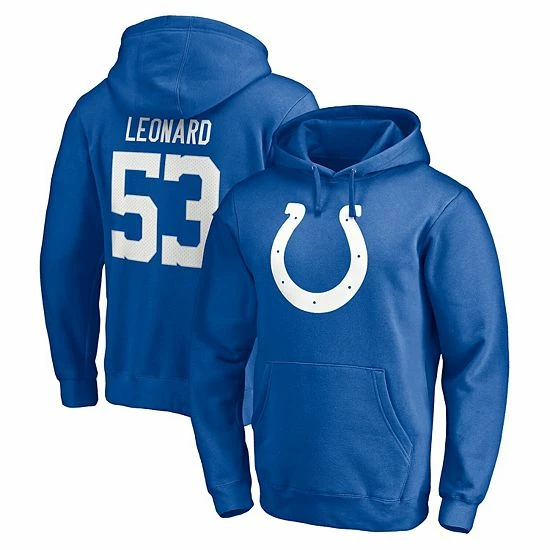 Men's Fanatics Branded Darius Leonard Royal Indianapolis Colts Player Icon Name & Number Pullover Hoodie Men's Fanatics Branded Darius Leonard Royal Indianapolis Colts Player Icon Name & Number Pullover Hoodie -Metaverse shop unnamed file 18810