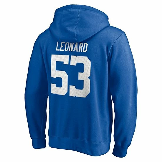 Men's Fanatics Branded Darius Leonard Royal Indianapolis Colts Player Icon Name & Number Pullover Hoodie Men's Fanatics Branded Darius Leonard Royal Indianapolis Colts Player Icon Name & Number Pullover Hoodie -Metaverse shop unnamed file 18811