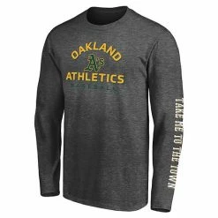 Men's Fanatics Branded Green/Heathered Charcoal Oakland Athletics T-Shirt Combo Pack -Metaverse shop unnamed file 18914