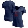 Women's Fanatics Branded Heathered Navy Minnesota Twins Old Time Favorite V-Neck T-Shirt 1 Women's Fanatics Branded Heathered Navy Minnesota Twins Old Time Favorite V-Neck T-Shirt -Metaverse shop unnamed file 18969