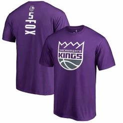 Men's Fanatics Branded De'Aaron Fox Purple Sacramento Kings Backer Big & Tall T-Shirt -Metaverse shop unnamed file 19007