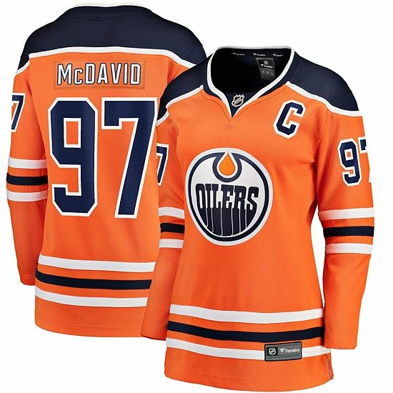 Women's Fanatics Branded Connor McDavid Orange Edmonton Oilers Home Premier Breakaway Player Jersey Women's Fanatics Branded Connor McDavid Orange Edmonton Oilers Home Premier Breakaway Player Jersey -Metaverse shop unnamed file 19009