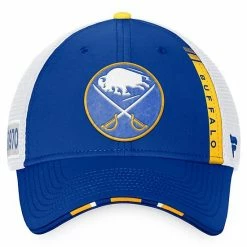 Men's Fanatics Branded Royal/White Buffalo Sabres 2022 NHL Draft Authentic Pro On Stage Trucker Adjustable Hat -Metaverse shop unnamed file 19017