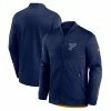 Men's Fanatics Branded Navy St. Louis Blues Locker Room Full-Zip Jacket