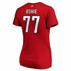 Women's Fanatics Branded TJ Oshie Red Washington Capitals Plus Size Name & Number Scoop Neck T-Shirt -Metaverse shop unnamed file 19109