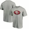 Men's Fanatics Branded Gray San Francisco 49ers Primary Logo T-Shirt -Metaverse shop unnamed file 19141
