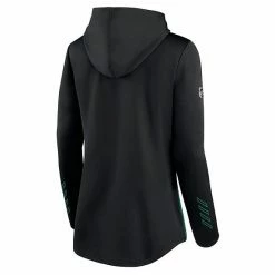 Women's Fanatics Branded Black/Kelly Green Dallas Stars Authentic Pro Locker Room Pullover Hoodie -Metaverse shop unnamed file 19213