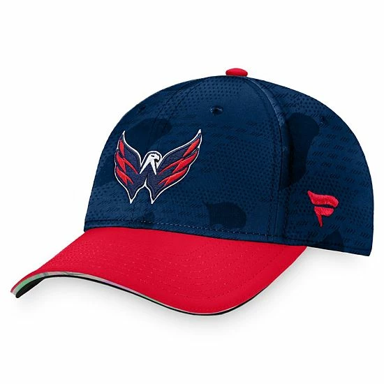 Men's Fanatics Branded Navy/Red Washington Capitals Authentic Pro Locker Room Flex Hat 4 Men's Fanatics Branded Navy/Red Washington Capitals Authentic Pro Locker Room Flex Hat - Image 2