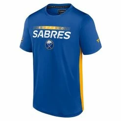 Men's Fanatics Branded Royal/Gold Buffalo Sabres Authentic Pro Rink Tech T-Shirt -Metaverse shop unnamed file 19233