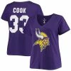 Women's Fanatics Branded Dalvin Cook Purple Minnesota Vikings Plus Size Name & Number V-Neck T-Shirt 1 Women's Fanatics Branded Dalvin Cook Purple Minnesota Vikings Plus Size Name & Number V-Neck T-Shirt -Metaverse shop unnamed file 19239