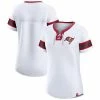 Women's Fanatics Branded White Tampa Bay Buccaneers Sunday Best Lace-Up T-Shirt 2 Women's Fanatics Branded White Tampa Bay Buccaneers Sunday Best Lace-Up T-Shirt -Metaverse shop unnamed file 19290