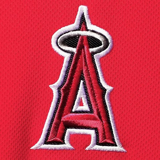 Men's Fanatics Branded Red Los Angeles Angels Big & Tall Solid Birdseye Polo 6 Men's Fanatics Branded Red Los Angeles Angels Big & Tall Solid Birdseye Polo - Image 4