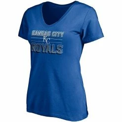 Alternative view of Women's Fanatics Branded Royal Kansas City Royals Compulsion To Win V-Neck T-Shirt