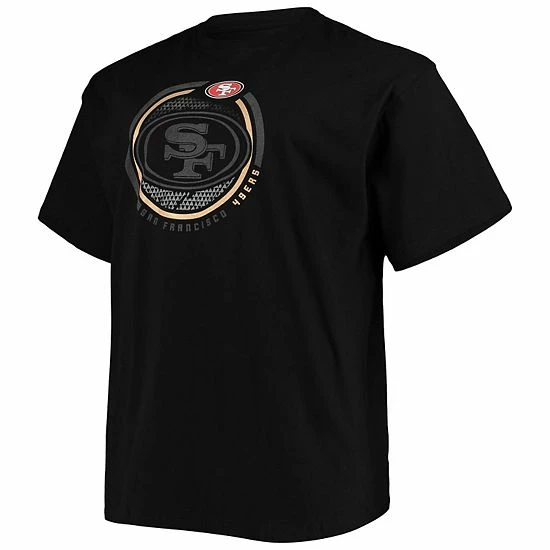 Men's Fanatics Branded Black San Francisco 49ers Big & Tall Color Pop T-Shirt Men's Fanatics Branded Black San Francisco 49ers Big & Tall Color Pop T-Shirt -Metaverse shop unnamed file 19387