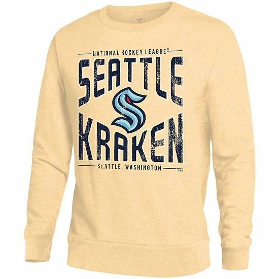 Fanatics Men's Majestic Threads Oatmeal Seattle Kraken Check The Head Pullover Sweatshirt Fanatics Men's Majestic Threads Oatmeal Seattle Kraken Check The Head Pullover Sweatshirt -Metaverse shop unnamed file 19395