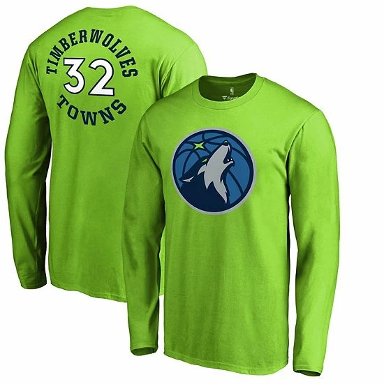 Men's Fanatics Branded Karl-Anthony Towns Neon Green Minnesota Timberwolves Round About Name & Number Long Sleeve T-Shirt Men's Fanatics Branded Karl-Anthony Towns Neon Green Minnesota Timberwolves Round About Name & Number Long Sleeve T-Shirt -Metaverse shop unnamed file 19428