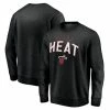 Men's Fanatics Branded Heathered Black Miami Heat Game Time Arch Pullover Sweatshirt 1 Men's Fanatics Branded Heathered Black Miami Heat Game Time Arch Pullover Sweatshirt -Metaverse shop unnamed file 19439