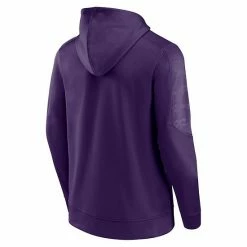 Men's Fanatics Branded Purple Baltimore Ravens On The Ball Pullover Hoodie -Metaverse shop unnamed file 19455