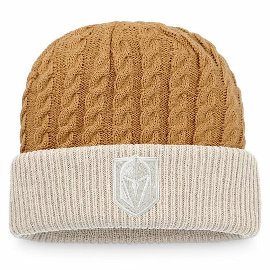 Men's Fanatics Branded Natural Vegas Golden Knights Outdoor Play Cuffed Knit Hat Men's Fanatics Branded Natural Vegas Golden Knights Outdoor Play Cuffed Knit Hat -Metaverse shop unnamed file 19461