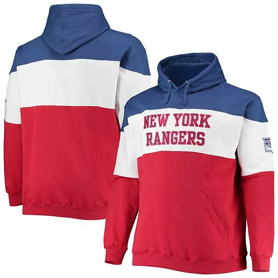 Men's Fanatics Branded Blue/Red New York Rangers Big & Tall Colorblock Fleece Hoodie Men's Fanatics Branded Blue/Red New York Rangers Big & Tall Colorblock Fleece Hoodie -Metaverse shop unnamed file 19469