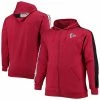 Men's Fanatics Branded Red Atlanta Falcons Big & Tall Full-Zip Hoodie -Metaverse shop unnamed file 19484