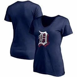 Women's Fanatics Branded Navy Detroit Tigers Red White & Team V-Neck T-Shirt 3 Women's Fanatics Branded Navy Detroit Tigers Red White & Team V-Neck T-Shirt -Metaverse shop unnamed file 19537