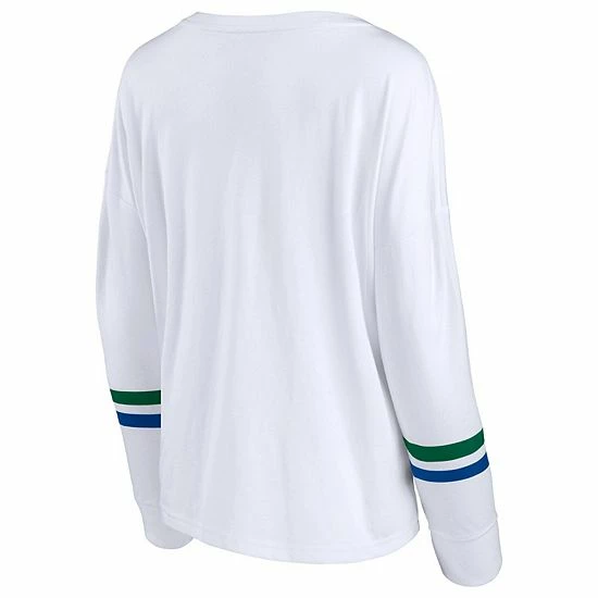 Women's Fanatics Branded White Seattle Seahawks Retro Power Long Sleeve T-Shirt Women's Fanatics Branded White Seattle Seahawks Retro Power Long Sleeve T-Shirt -Metaverse shop unnamed file 19560