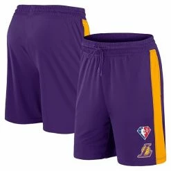 Men's Fanatics Branded Purple Los Angeles Lakers 75th Anniversary Downtown Performance Practice Shorts 3 Men's Fanatics Branded Purple Los Angeles Lakers 75th Anniversary Downtown Performance Practice Shorts -Metaverse shop unnamed file 19709