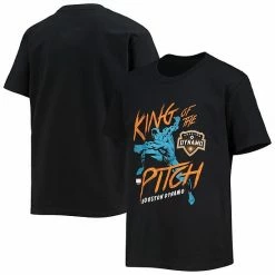 Youth Fanatics Branded Black Houston Dynamo FC King Of The Pitch T-Shirt