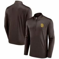 Men's Fanatics Branded Brown San Diego Padres Underdog Mindset Quarter-Zip Jacket 3 Men's Fanatics Branded Brown San Diego Padres Underdog Mindset Quarter-Zip Jacket -Metaverse shop unnamed file 19833
