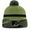 Men's Fanatics Branded Camo Philadelphia Flyers Military Appreciation Cuffed Knit Hat With Pom -Metaverse shop unnamed file 19850