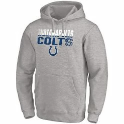 Men's Fanatics Branded Heathered Gray Indianapolis Colts Fade Out Pullover Hoodie -Metaverse shop unnamed file 1989