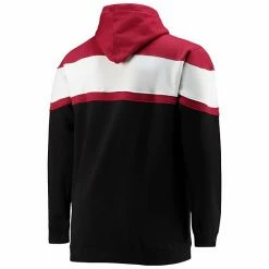 Men's Fanatics Branded Red/Black Miami Heat Big & Tall Colorblock Wordmark Tripod Full-Zip Hoodie -Metaverse shop unnamed file 19899