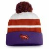 Men's Fanatics Branded Purple Arizona Coyotes Special Edition Pom Cuffed Knit Hat -Metaverse shop unnamed file 19916