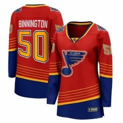 Women's Fanatics Branded Jordan Binnington Red St. Louis Blues 2020/21 Special Edition Breakaway Player Jersey -Metaverse shop unnamed file 19923