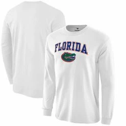 Men's Fanatics Branded White Florida Gators Campus Logo Long Sleeve T-Shirt -Metaverse shop unnamed file 19927