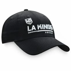 Men's Fanatics Branded Black Los Angeles Kings Authentic Pro Locker Room Adjustable Hat -Metaverse shop unnamed file 19936