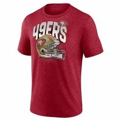 Men's Fanatics Branded Heathered Scarlet San Francisco 49ers End Around Tri-Blend T-Shirt 4 Men's Fanatics Branded Heathered Scarlet San Francisco 49ers End Around Tri-Blend T-Shirt -Metaverse shop unnamed file 19957