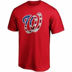 Men's Fanatics Branded Red Washington Nationals Banner Wave T-Shirt -Metaverse shop unnamed file 19965