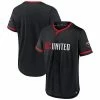 Men's Fanatics Branded Black/Red D.C. United Ultimate Player Baseball Jersey -Metaverse shop unnamed file 19975