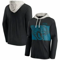 Men's Fanatics Branded Black Jacksonville Jaguars Long Sleeve Hoodie T-Shirt