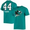 Men's Fanatics Branded Marc-Edouard Vlasic Teal San Jose Sharks Player Name And Number T-Shirt -Metaverse shop unnamed file 20057